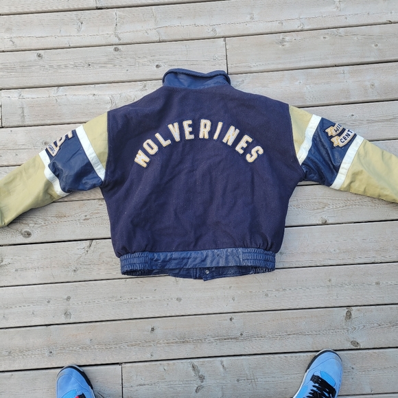 Vintage Wolverines Varsity jacket. - Picture 2 of 2